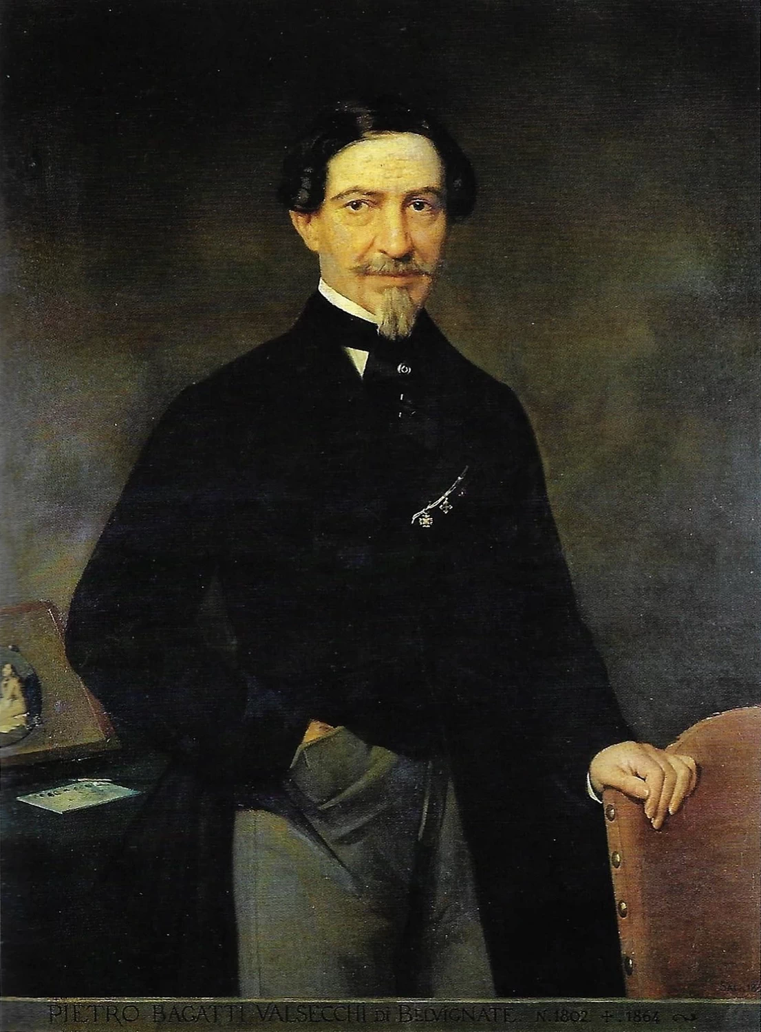Ritratto di Pietro Bagatti, 1865